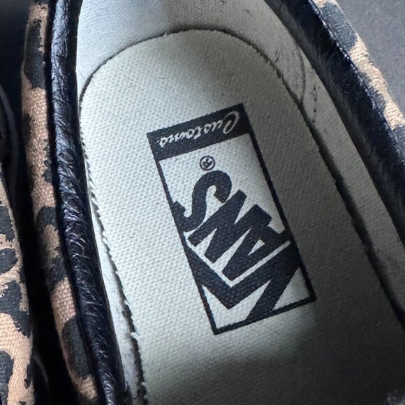 Vans Customs Leopard print Asher slip on - Picture 2 of 7